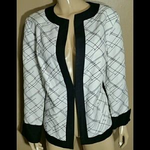 Rafael Woman Fully Lined Linen/Rayon Blazer Jacket
